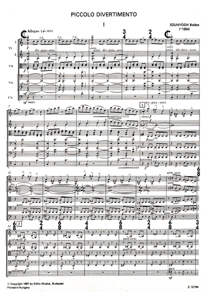 Piccolo divertimento